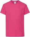 Fruit of the Loom 62-041-0 – bawełniany t-shirt dziecięcy unisex, biały