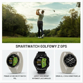 Garmin Approach S50 – smartwatch golfowy GPS AMOLED, łupek, czarny pasek ComfortFit – zdjęcie 2