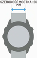 Garmin epix Pro (Gen 2) – silikonowy pasek QuickFit, czarny – zdjęcie 3