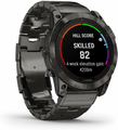 Garmin Fenix 7X Pro Sapphire Solar – zegarek GPS, szafir, tytanowa bransoleta – zdjęcie 3