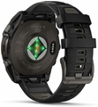 Garmin Fenix 8 47 mm Solar – zegarek GPS z głośnikiem i mikrofonem, szary węgiel – zdjęcie 3