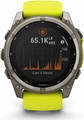 Garmin Fenix 8 51 mm Solar Sapphire – zegarek multisport GPS, tytan, grafitowy pasek – zdjęcie 2