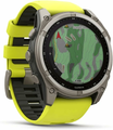 Garmin Fenix 8 51 mm Solar Sapphire – zegarek multisport GPS, tytan, grafitowy pasek – zdjęcie 3