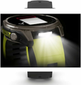 Garmin Fenix 8 51 mm Solar Sapphire – zegarek multisport GPS, tytan, grafitowy pasek – zdjęcie 7