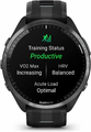 Garmin Forerunner 965 – zegarek biegowy GPS AMOLED, czarny/szary pudrowy – zdjęcie 2