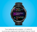 Garmin Forerunner 965 – zegarek biegowy GPS AMOLED, czarny/szary pudrowy – zdjęcie 3