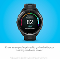Garmin Forerunner 965 – zegarek biegowy GPS AMOLED, czarny/szary pudrowy – zdjęcie 6