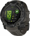 Garmin Instinct 3 50 mm AMOLED – zegarek GPS, czarna ramka, grafitowy pasek – zdjęcie 4