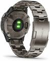 Garmin Quatix 6 Titanium – zegarek GPS dla żeglarzy i wędkarzy, szary – zdjęcie 5