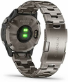 Garmin Quatix 6 Titanium – zegarek GPS dla żeglarzy i wędkarzy, szary – zdjęcie 7