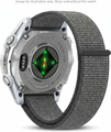 Garmin UltraFit 2 20 mm – pasek nylonowy do zegarka, szary – zdjęcie 4