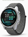 Garmin UltraFit 2 20 mm – pasek nylonowy do zegarka, szary – zdjęcie 5