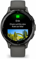 Garmin Venu 3S 41 mm – smartwatch GPS AMOLED, Gold/Ivory, pasek silikonowy – zdjęcie 2