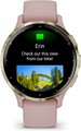 Garmin Venu 3S 41 mm – smartwatch GPS AMOLED, Soft Gold/Dust Rose – zdjęcie 2