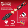 GEINXURN 41-częściowy zestaw bitów udarowych 1/4 cala – bity do wkrętarki – zdjęcie 3