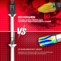 GEINXURN 41-częściowy zestaw bitów udarowych 1/4 cala – bity do wkrętarki – zdjęcie 5