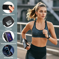 Guzack Opaska na ramię do biegania – etui na telefon do 6,9", czarna – zdjęcie 7