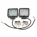 Halogen 9 LED 27W 1800LM 6000K 9-32V kawell widok ze śrubami