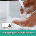 Hansgrohe Bateria umywalkowa podtynkowa - czarny mat, montaż ścienny – zdjęcie 2