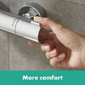 Hansgrohe Ecostat 1001 CL – bateria termostatyczna wannowa, chrom – zdjęcie 3