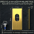 HAUSPROFI Ostrza tytanowe do kosiarki MOVA/LiDAX - 60 szt – zdjęcie 4
