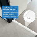 Hengrongshen Listwa progowa samoprzylepna PVC 1 m, biała – zdjęcie 6