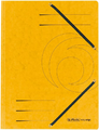 Herlitz Colorspan 10902864 – 10 teczek A4 z gumką, mix kolorów