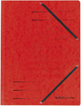 Herlitz Colorspan 10902864 – 10 teczek A4 z gumką, mix kolorów