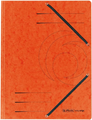 Herlitz Colorspan 10902864 – 10 teczek A4 z gumką, mix kolorów
