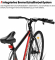 HILAND Clifford 28 cali - rower trekkingowy, 7 biegów, czarny – zdjęcie 3