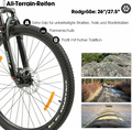 HILAND Rockford 27,5 cala - rower górski MTB hardtail, biały – zdjęcie 4