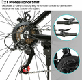 HILAND Rockford 27,5 cala - rower górski MTB hardtail, biały – zdjęcie 5