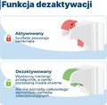 Hoffenbach Magnetyczna blokada szafek dla dzieci - 12 zamków + 3 klucze