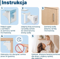 Hoffenbach Magnetyczna blokada szafek dla dzieci - 12 zamków + 3 klucze