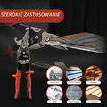 HOUSERAN Nożyce do blachy 10'' - zestaw 2 szt, lewe i prawe – zdjęcie 5