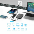 Hub USB 3.0 4 w 1 Tecknet HU04 widok zastosowań