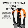 Husqvarna 122R – kosa spalinowa 21,7 cm³, szerokość koszenia 43 cm, uchwyt rowerowy