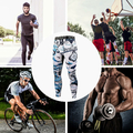 HYCOPROT Getry kompresyjne do biegania – męskie legginsy sportowe – zdjęcie 6