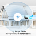 HzFitInc Antena paraboliczna WiFi 5 GHz 24dBi z kablem RP-SMA – zdjęcie 5