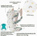 Infantino Flip Nosidełko ergonomiczne 4 w 1 - nadruk tęczy