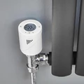 Inteligentny termostat grzejnikowy Milano Connect Alexa Google widok z boku