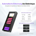 ISDT R16 – ładowarka do 16 akumulatorków AA/AAA z ekranem LCD – zdjęcie 4