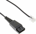 Jabra GN1200 88011-99 – uniwersalny kabel spiralny QD do telefonów stacjonarnych