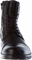 JACK & JONES JFW Albany Leather – skórzane glany męskie, antracytowe