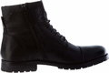 JACK & JONES JFW Albany Leather – skórzane glany męskie, antracytowe