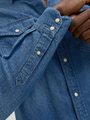 JACK & JONES JJE Sheridan – koszula męska casual z długim rękawem, niebieska