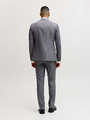 JACK & JONES JPR Franco – garnitur męski super slim fit, jasnoszary melanż