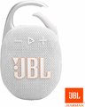 JBL Clip 5 – przenośny głośnik Bluetooth z karabińczykiem, IP67, biały