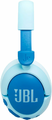 JBL Junior 470NC – słuchawki dla dzieci z ANC i limitem 85 dB, niebieskie