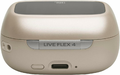JBL Live Flex 4 – słuchawki douszne z ANC i etui z ekranem, szampańskie